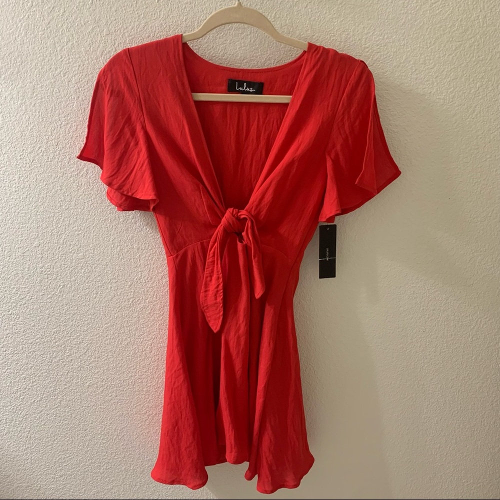 Ref Tie Dress from Lulus
